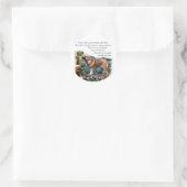 Leonberger Art Gifts Ronde Sticker (Tas)