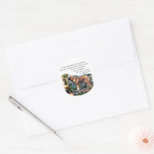Leonberger Art Gifts Ronde Sticker (Envelop)