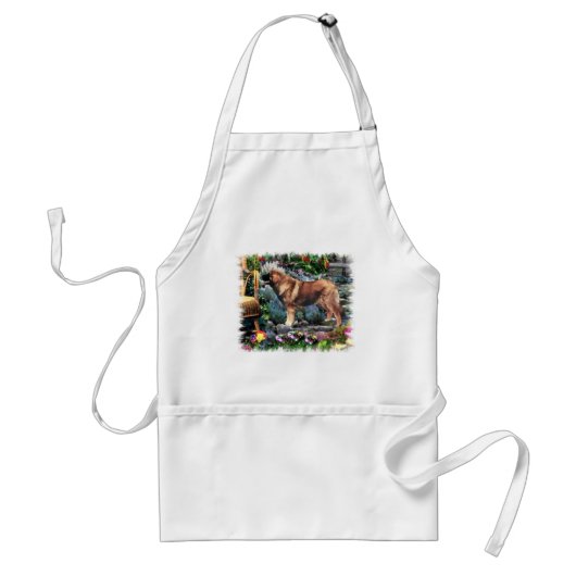 Leonberger Art Gifts Standaard Schort (Voorkant)