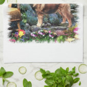 Leonberger Art Gifts Theedoek (Gevouwen)