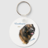 Leonberger Best Friend Sleutelhanger (Voorkant)