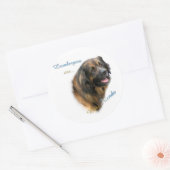 Leonberger Beste Vriend 2 - Sticker (Envelop)