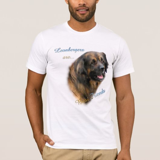 Leonberger beste vriend 2 t-shirt (Voorkant)