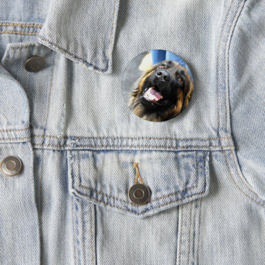 Leonberger Buttonnen Ronde Button 5,7 Cm (In situ)