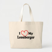 Leonberger Canvas tas (Voorkant)