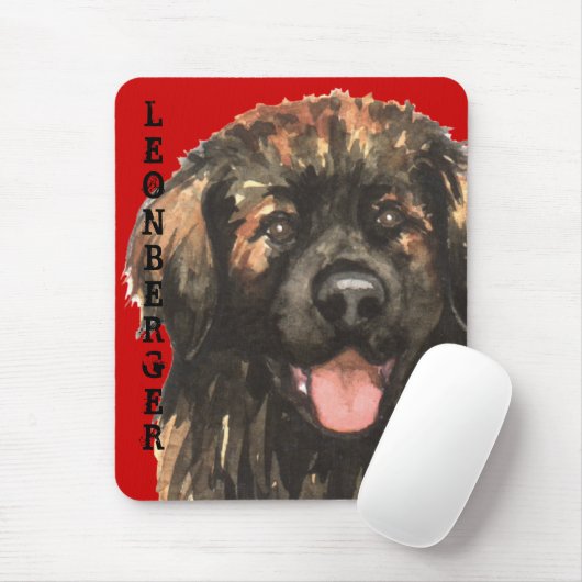 Leonberger Color Block Muismat (Met muis)