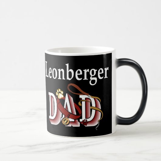 Leonberger DAD Gifts Magische Mok (Rechts)