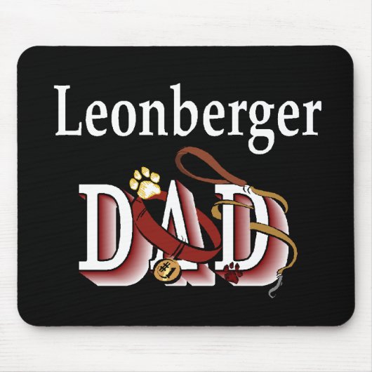 Leonberger DAD Gifts Muismat (Voorkant)