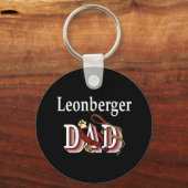 Leonberger DAD Sleutelhanger (Voorkant)