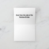 Leonberger die bij de Brug van de Regenboog Kaart (Binnen)