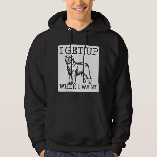 Leonberger dog 1 hoodie (Voorkant)