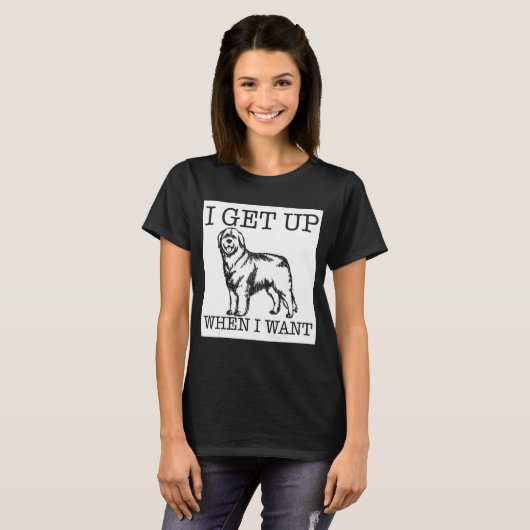 Leonberger dog 1 t-shirt (Voorkant volledig)