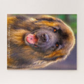 Leonberger Dog. Legpuzzel (Horizontaal)