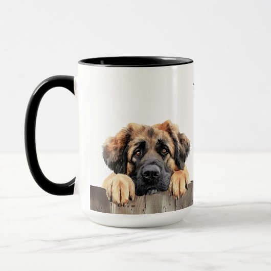 Leonberger Dog Mok (Links)