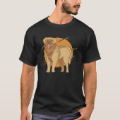 Leonberger dog t-shirt (Voorkant)
