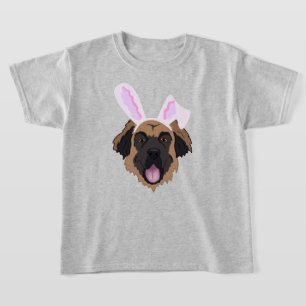 Leonberger Easter Bunny T-shirt