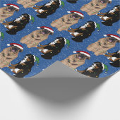 Leonberger en Bernese Mountain Dog Cadeaupapier (Hoek)