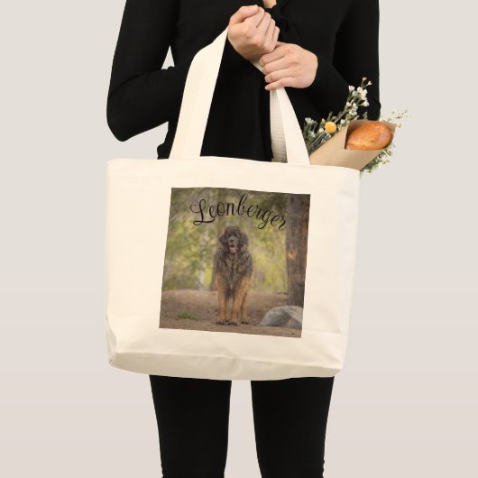 Leonberger Grote Tote Bag (Voorkant (product))