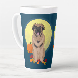 Leonberger Halloween Autumn Latte Mok