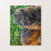 Leonberger hond. legpuzzel (Verticaal)