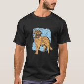 Leonberger Hond Ras Premium T-shirt (Voorkant)