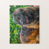Leonberger Hondensoort Puzzel. Legpuzzel (Verticaal)