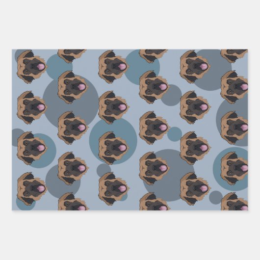 Leonberger Inpakpapier Vel (Voorkant)