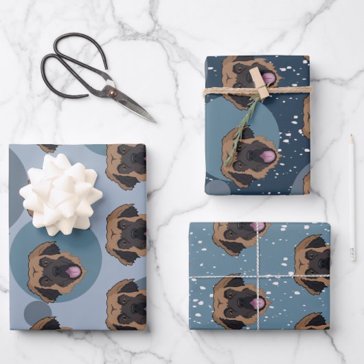 Leonberger Inpakpapier Vel (Voorkant)