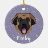  Leonberger Keramisch Ornament (Voorkant)