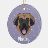  Leonberger Keramisch Ornament (Links)