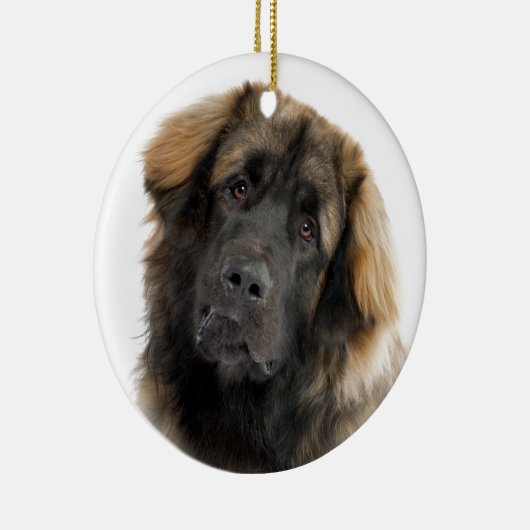 Leonberger Keramisch Ornament (Rechts)