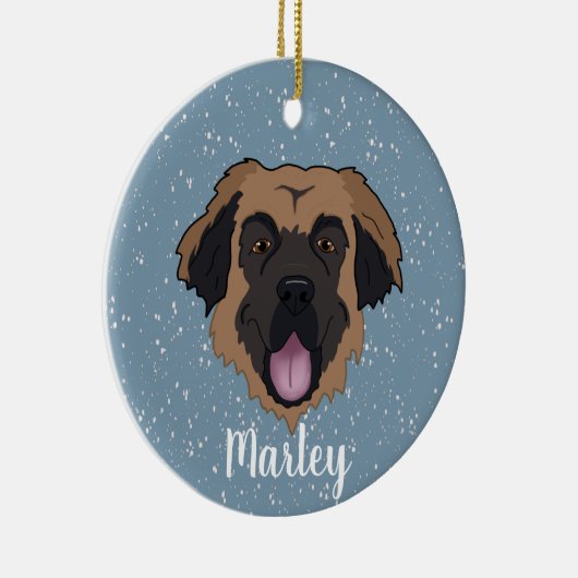  Leonberger Keramisch Ornament (Rechts)