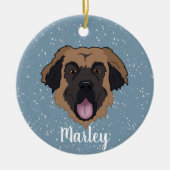  Leonberger Keramisch Ornament (Voorkant)