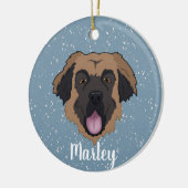  Leonberger Keramisch Ornament (Links)