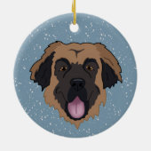  Leonberger Keramisch Ornament (Achterkant)