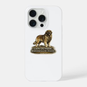 Leonberger – Leeuw buiten Marshmallow binnen iPhone 15 Pro Case