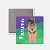  Leonberger Magneet (Voorkant / Achterkant)