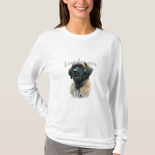 Leonberger mama 2 t-shirt (Voorkant)