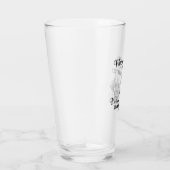 Leonberger moderne kunst schattige hondenras sloga glas (Rechts)