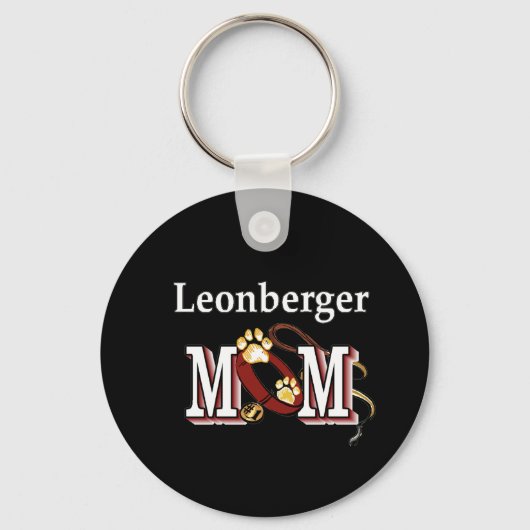 Leonberger Moederdag Cadeaus Sleutelhanger (Voorkant)