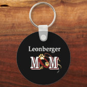 Leonberger Moederdag Cadeaus Sleutelhanger (Voorkant)