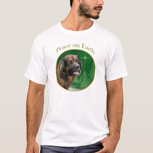 Leonberger Peace T-shirt (Voorkant)