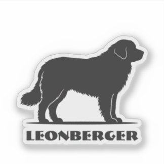 Leonberger ras sticker