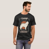 Leonberger  Retro Classic Dog Love T-shirt (Voorkant volledig)