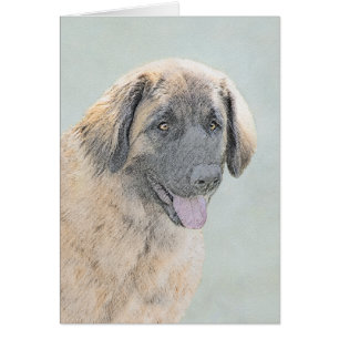 Leonberger schilderen - Kute Original Dog Art