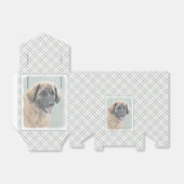 Leonberger schilderen - Kute Original Dog Art Bedankdoosjes (Uitgevouwen)