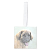 Leonberger schilderen - Kute Original Dog Art Decoratie (Voorkant)