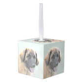 Leonberger schilderen - Kute Original Dog Art Decoratie (Achter hoekig)