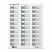 Leonberger schilderen - Kute Original Dog Art Etiket (Full Sheet)