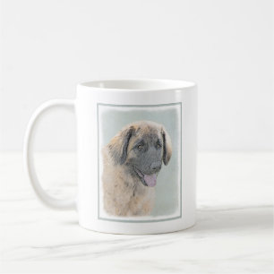 Leonberger schilderen - Kute Original Dog Art Koffiemok